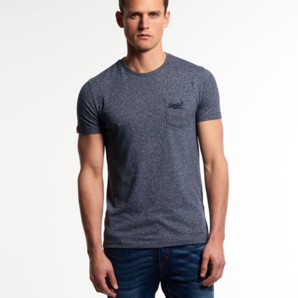 🆕 SUPERDRY Pocket Tee T-Shirt - Picture 3 of 7